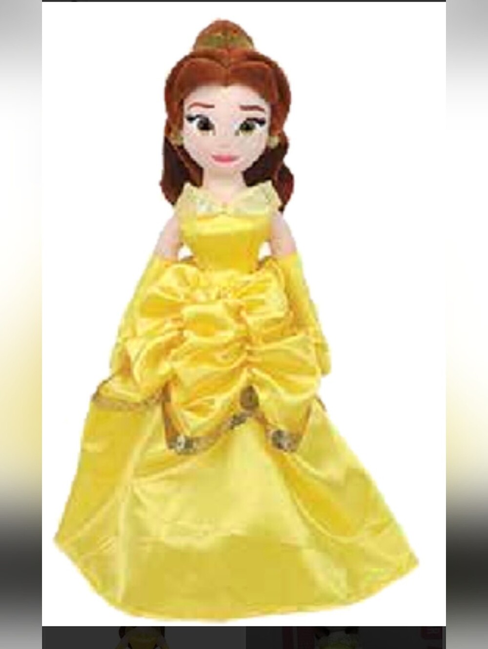 Belle 2020 Ty Beanie Babies Disney Sparkle Princess Plush Doll Beauty & Beast